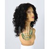 100% Premium Human Hair Indian Virgin Hair Lace Front Wig Spiral Curl