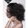 Spiral Curl 100% Premium Human Hair Peruvian Virgin Hair Silk Top Full Lace Wig 